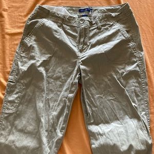 BANDOLINO KHAKI STRAIGHT LEG PANTS